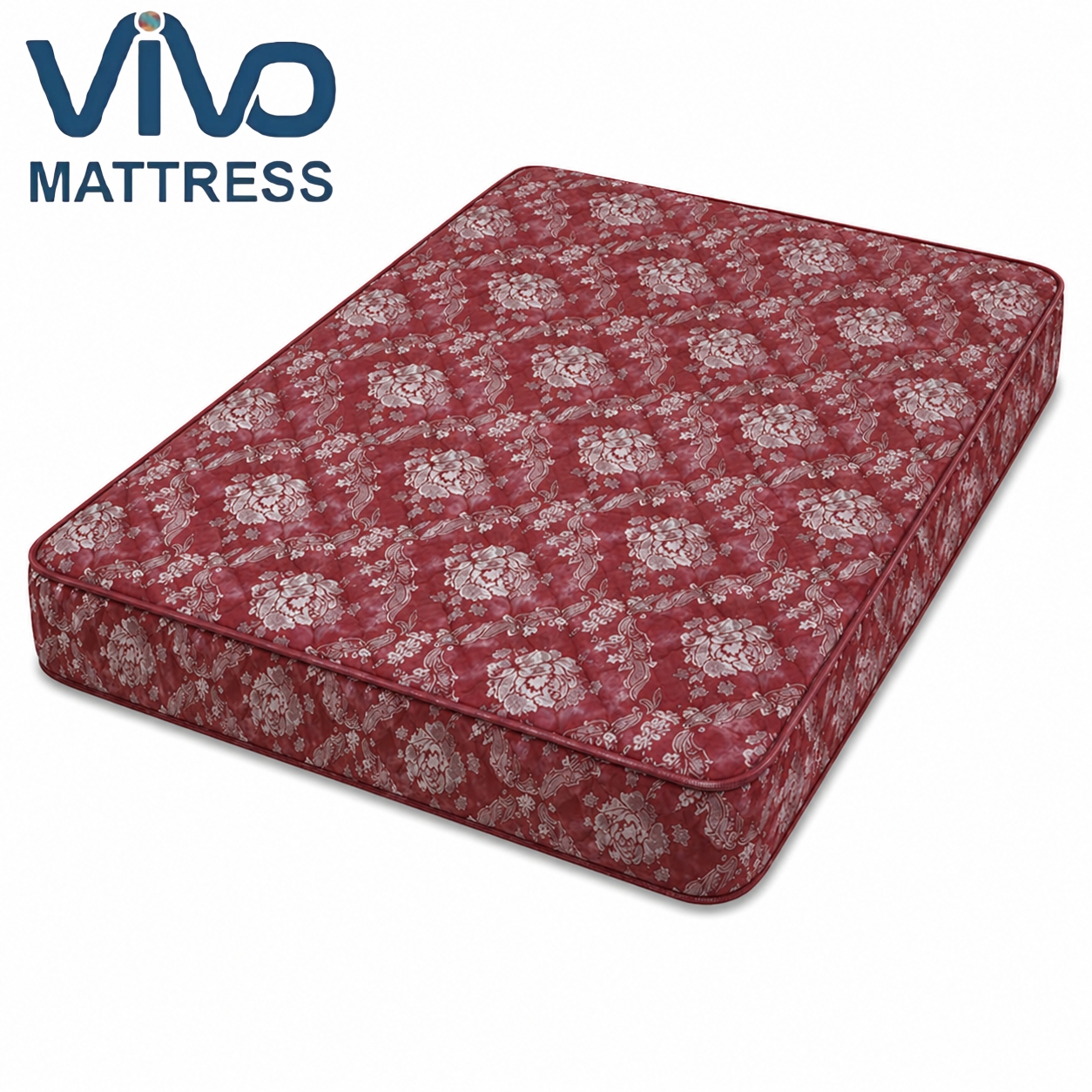 SHDQ Vivo Quilted High Density Mattress - Comfortable, Durable & Affordable | Comfortable Support, All Sizes for Bedroom Furniture, Local Dispatch Kenya(As picture)