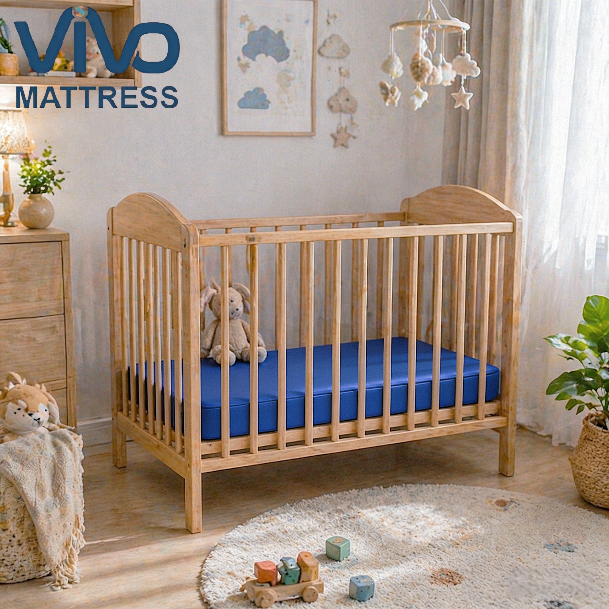 SHDQ Vivo Baby Mattress Kenya | Quilted High Density Very Comfortable Durable Affordable Well , Designed Quality Baby Mattress | Made For Baby Comfort & Perfect Baby Sleep