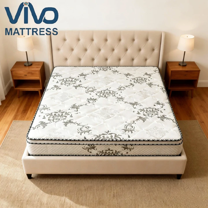 TWINS  Vivo mattress Kenya Quilted high density very comfortable durable affordable well designed and good quality home living bedroom furniture mattress(As picture)