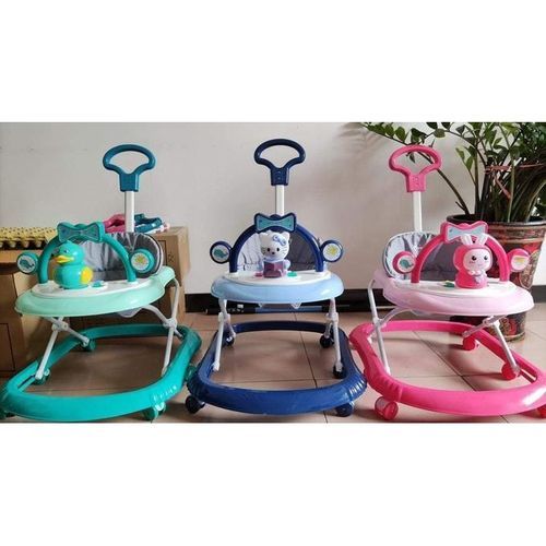 CLEARANCE OFFER Mom Easy Baby Walker With Music, Toys And Push Handle