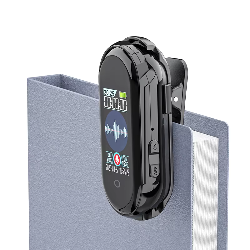 8GB/ 16GB / 32GB / 64GB U-disk Digital Spy Hidden Mini Audio Sound Voice Recorder Pen Wearable Bracelet Back Clip USB Recorder