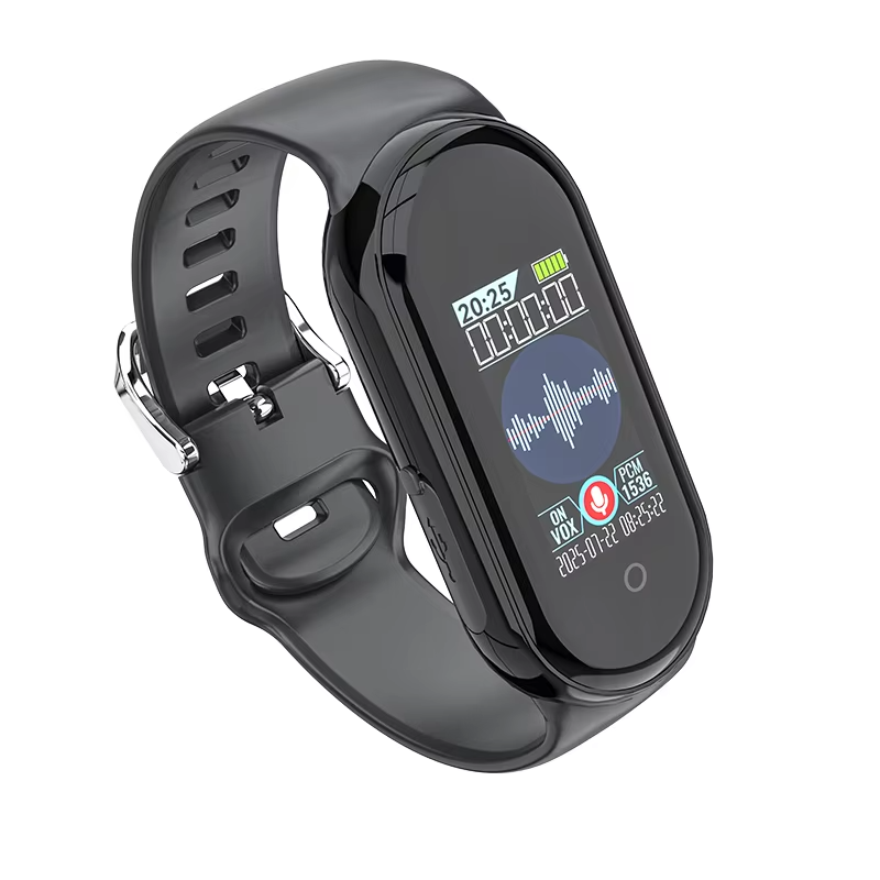 8GB/ 16GB / 32GB / 64GB U-disk Digital Spy Hidden Mini Audio Sound Voice Recorder Pen Wearable Bracelet Back Clip USB Recorder