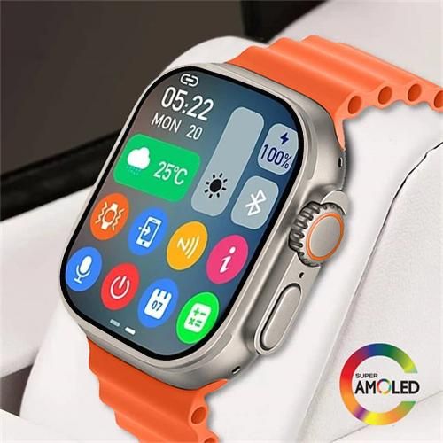 S9 Ultra2 MAX 2.2" IPS HD Full Touch Screen Smart Bluetooth Call Smartwatch