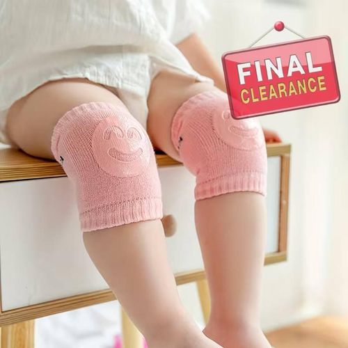 Baby Knee Pads for Crawling - 1 Pack Anti Slip Unisex Baby Knee Protectors - Toddler Knee Pads for Baby(Pink)