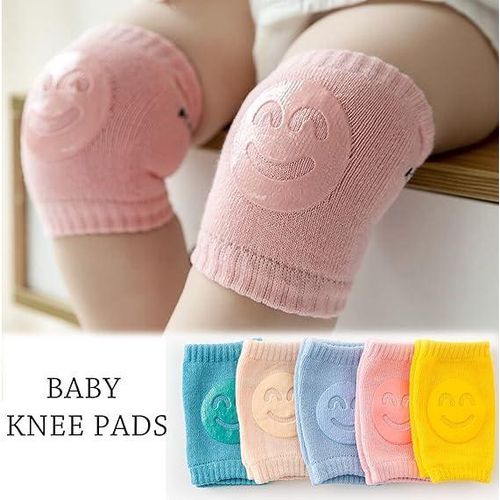 Baby Knee Pads for Crawling - 1 Pack Anti Slip Unisex Baby Knee Protectors - Toddler Knee Pads for Baby(Pink)