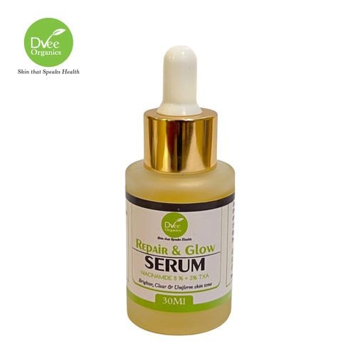 Dvee Organics Dvee Organics Repair & Glow Serum 30ml - Niacinamide, Hyaluronic Acid for Even Skin Tone