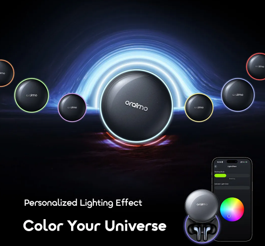 oraimo SpaceBuds 2 AI Smart 45hrs Playtime True Wireless Earbuds Bluetooth Earphones