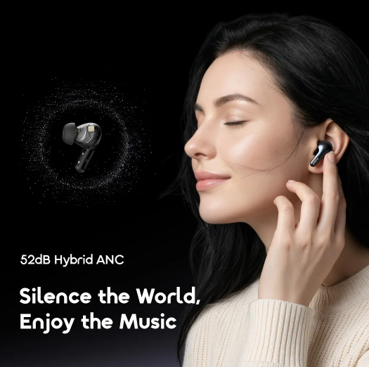 oraimo SpaceBuds 2 AI Smart 45hrs Playtime True Wireless Earbuds Bluetooth Earphones