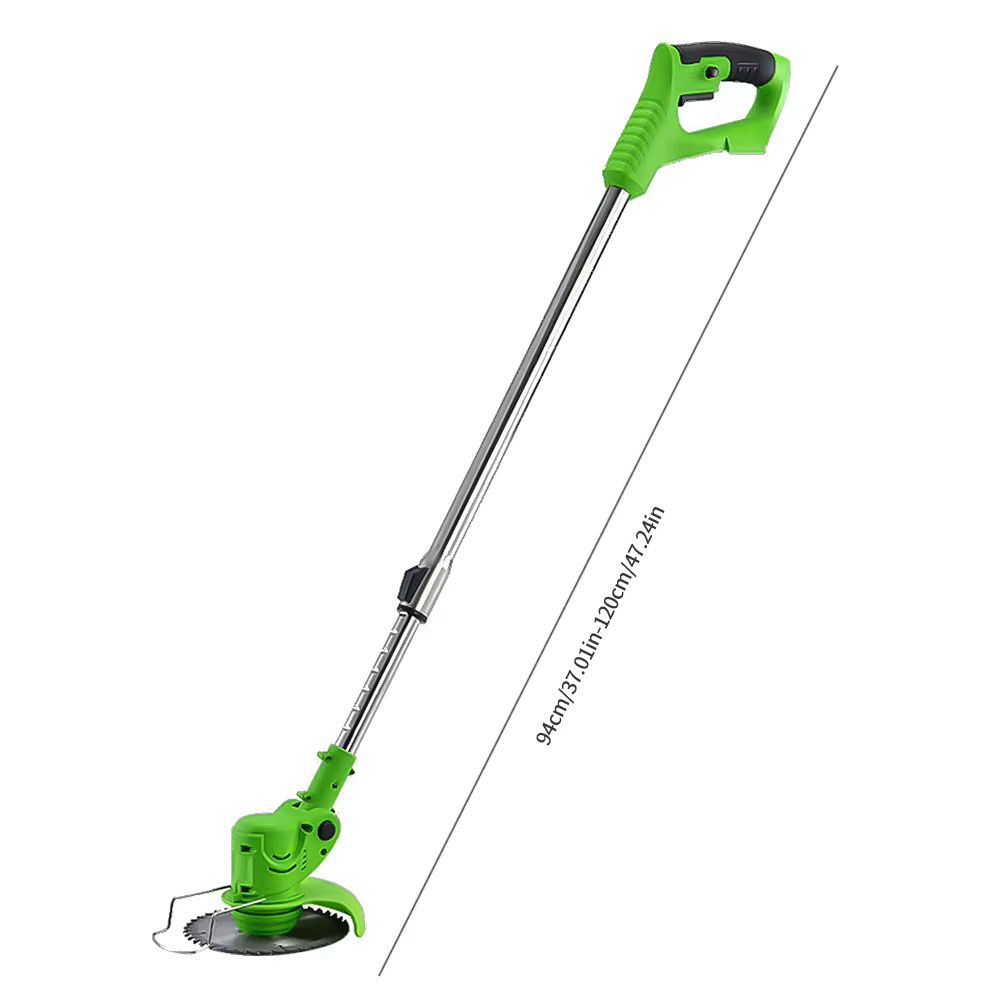 Cordless Electric Lawn Mower Foldable Adjustable Trimmer Efficient Garden Pruning Cutting Power Tools For Makita 18V Battery                                                                           .
