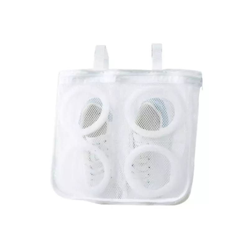 Portable Washing Machine Shoes Bag Travel Clothes Storage Bag Laundry Bag Underwear Sock Bra Protective Net Mesh                                                                                       .