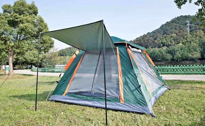 ⛺ Deluxe 4-8 Person Automatic Instant Pop-Up Tent | Large Waterproof Double-Layer Family Camping Shelter ✨