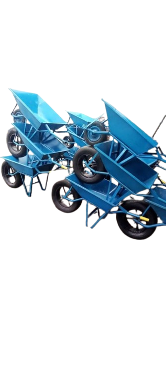 Heavy Gauge Wheelbarrow Machine – Heavy Duty Construction Wheel Barrow for Farming, Building & Industrial Use