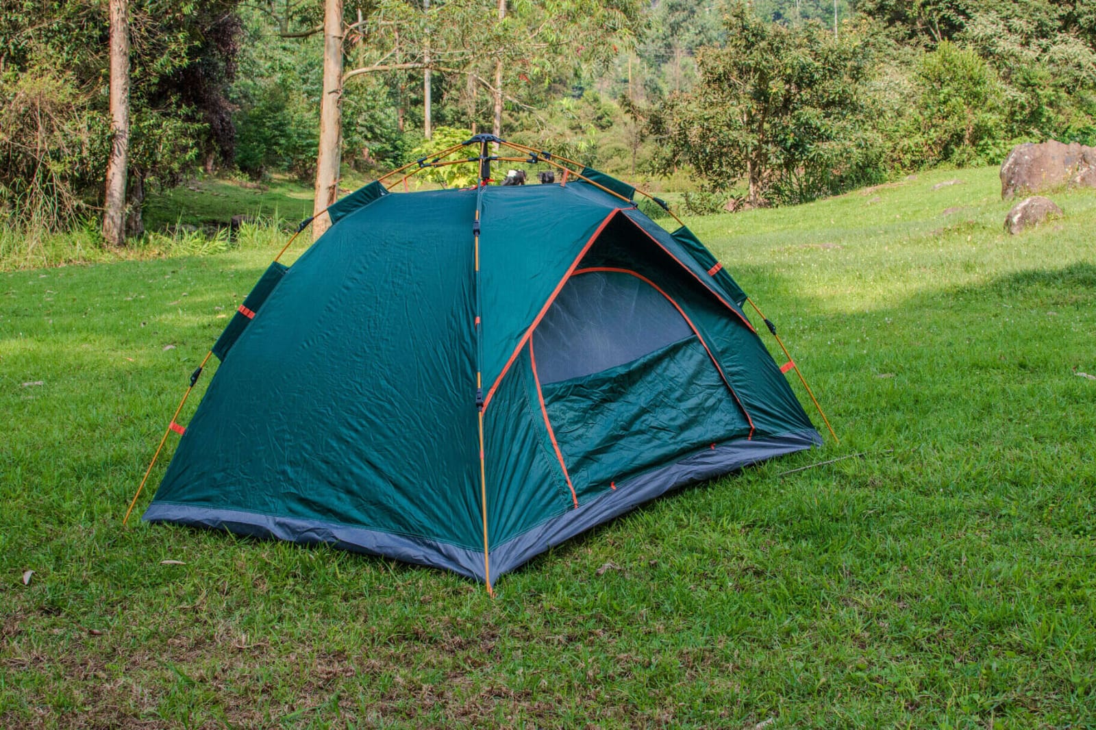 ⛺ 1-2 Person Compact Automatic Pop-Up Tent | Waterproof Double-Layer Solo & Couple Camping Shelter ✨