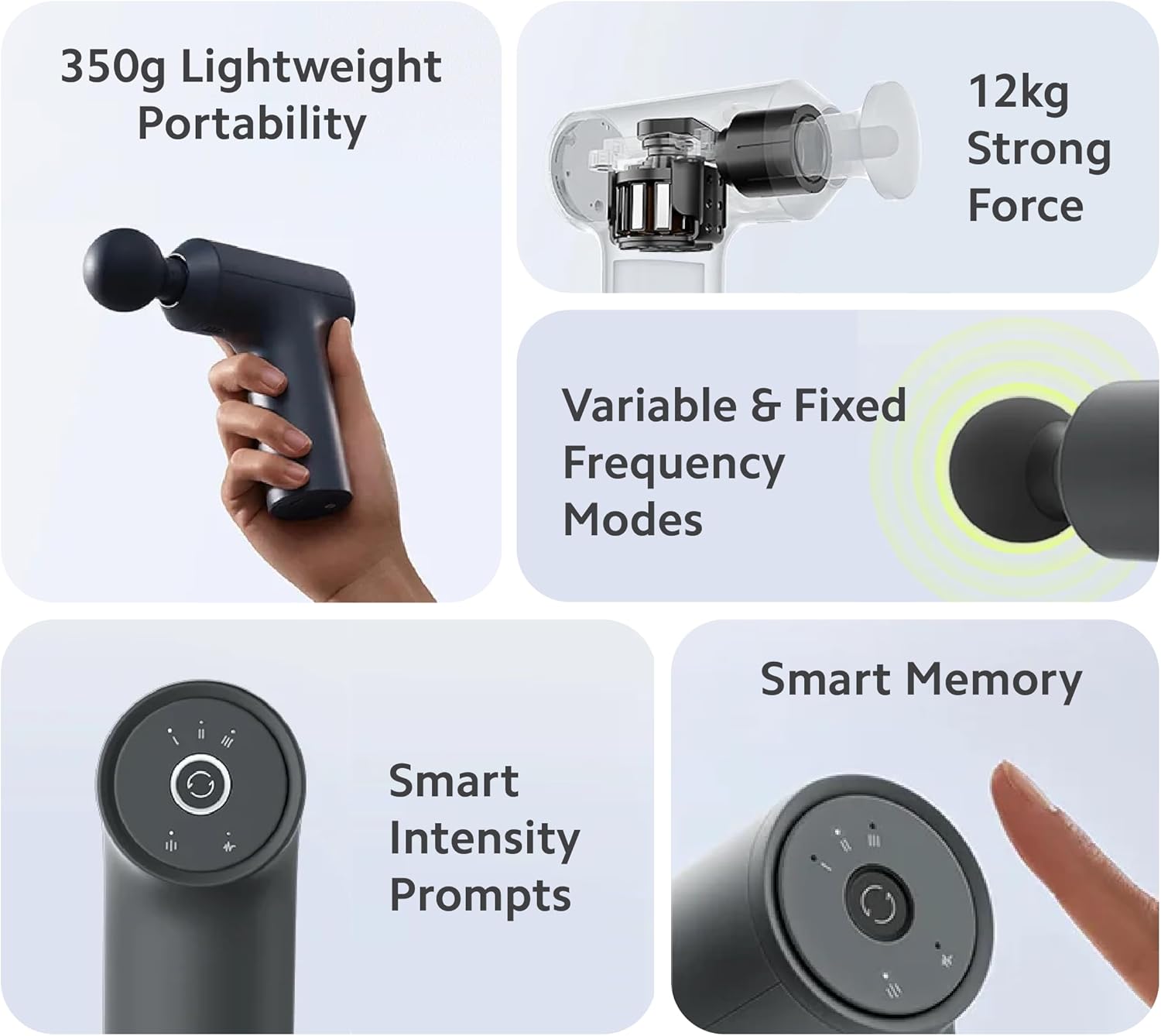 【Xiaomi Official】Xiaomi Massage Gun Mini 2 - Portable Deep Tissue massager, Rechargeable Muscle Recovery Gun , Quiet Powerful
