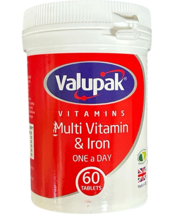 Valupak Multivitamin & Iron 60s