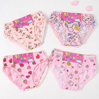 6Pcs Cotton Children Girls Underwear Baby Girl Lace Panty Kids Cute Cartoon Comfortable Panties Baby Clothing