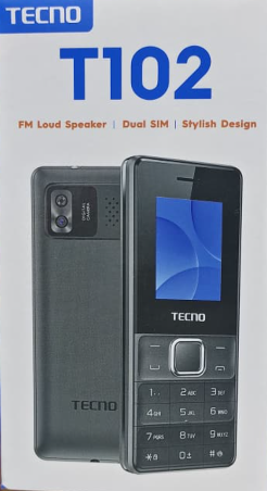[NEW ARRIVAL] TECNO T102 DUAL SIM CARD FM RADIO CAMERA SCREEN 1.77’’ BATTERY 1000MAH TYPE-C FAST CHARGER KABAMBE MULIKA MWIZI PHONE BUTTON MOBILE PHONE WITH 1 YEAR WARRANTY