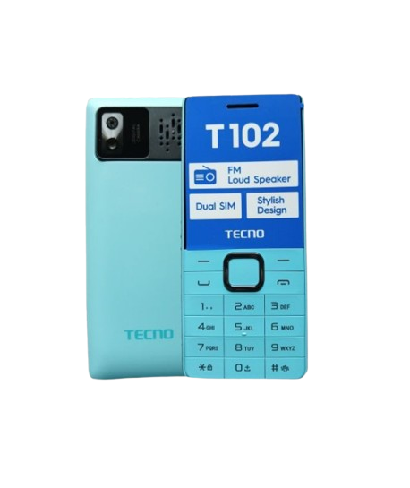 [NEW ARRIVAL] TECNO T102 DUAL SIM CARD FM RADIO CAMERA SCREEN 1.77’’ BATTERY 1000MAH TYPE-C FAST CHARGER KABAMBE MULIKA MWIZI PHONE BUTTON MOBILE PHONE WITH 1 YEAR WARRANTY
