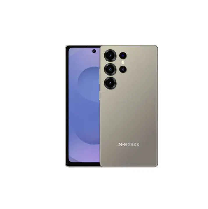 M-HORSE S25 ULTRA SCREEN DISPLAY 6.6'' STORAGE 128GB ROM+8GB RAM 5MP FRONT CAMERA +8MP REAR CAMERA 5000MAH BATTERY WITH STYLUS PEN SIDE FINGERPRINT UNLOCK ANDROID 14 SMARTPHONE WITH FREE EARPODS GIFT