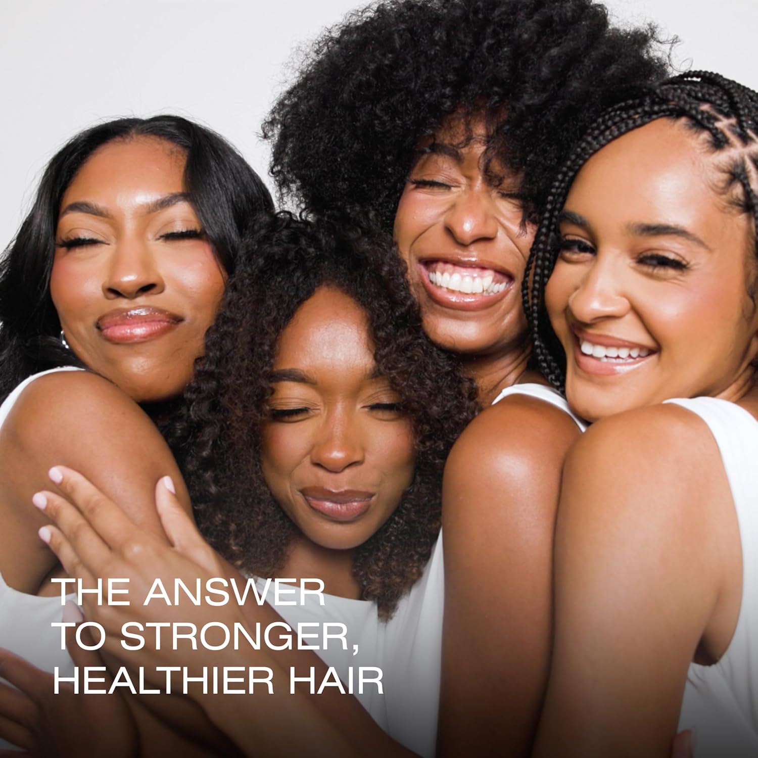 Thank God It's natural (TGIN) Miracle RepaiRx Strengthening Shampoo and Conditioner Duo for Curly, Coily and Wavy Hair, with Biotin and Black Castor Oil, Repairs and Restores Damaged