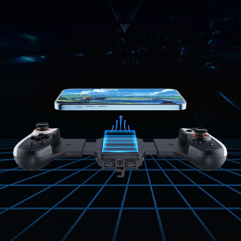 Telescopic Gamepad Bluetooth Controller Semiconductor Radiator For IOS/Switch/Android Mobile Phone Gaming Cooler Handle