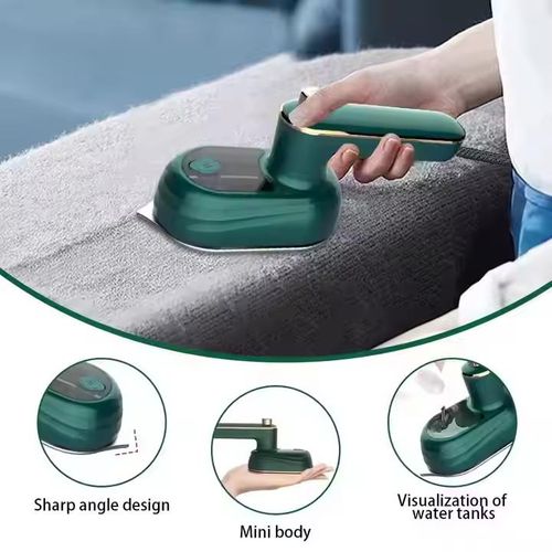 Portable Travel iron box - Handheld Vertical Foldable Travel Household Electric Mini Travel Steamer Press Iron Steam Iron With Water Tank