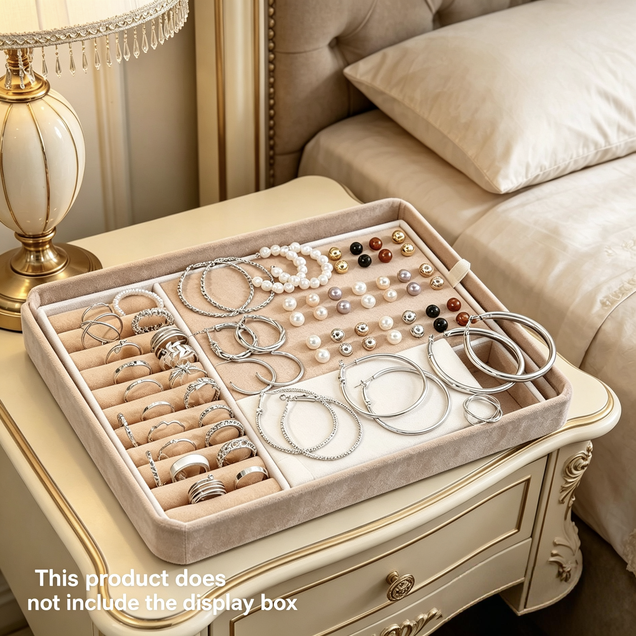 85PCS Luxury Jewelry Set Pearl Necklace Set Fashion Ring and Earring Set Diamond and Pearl Earring Set Elegant Zircon Pendant Earring Necklace Women's Daily Jewelry Gift for Friends