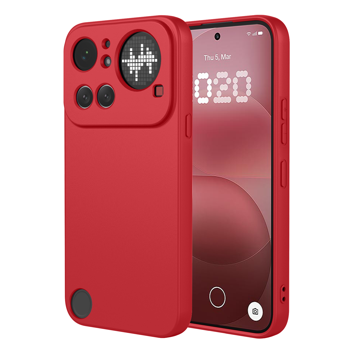 Phone Case for Nothing Phone (4a) Pro With Microfiber Lining Soft Micro Fiber TPU Soft Flex Silicone Case