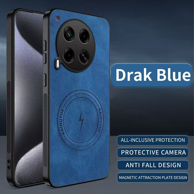 Luxury Business Phone Case for Tecno Camon 30 4G, Magnetic Leather All-inclusive Back Cover