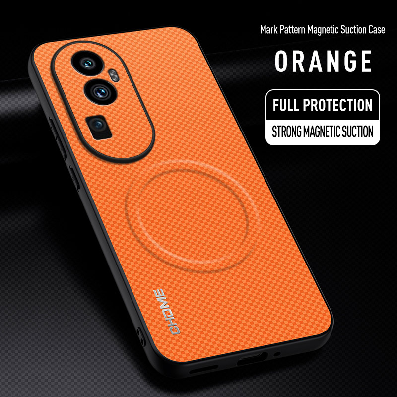 Luxury Business Phone Case for OPPO Reno 10 Pro+/Plus 5G, Magnetic Leather All-inclusive Back Cover