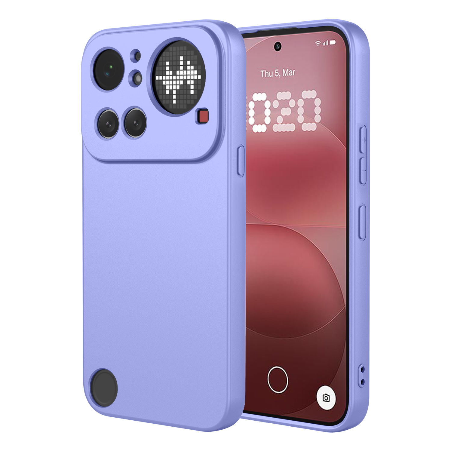 Phone Case for Nothing Phone (4a) Pro With Microfiber Lining Soft Micro Fiber TPU Soft Flex Silicone Case