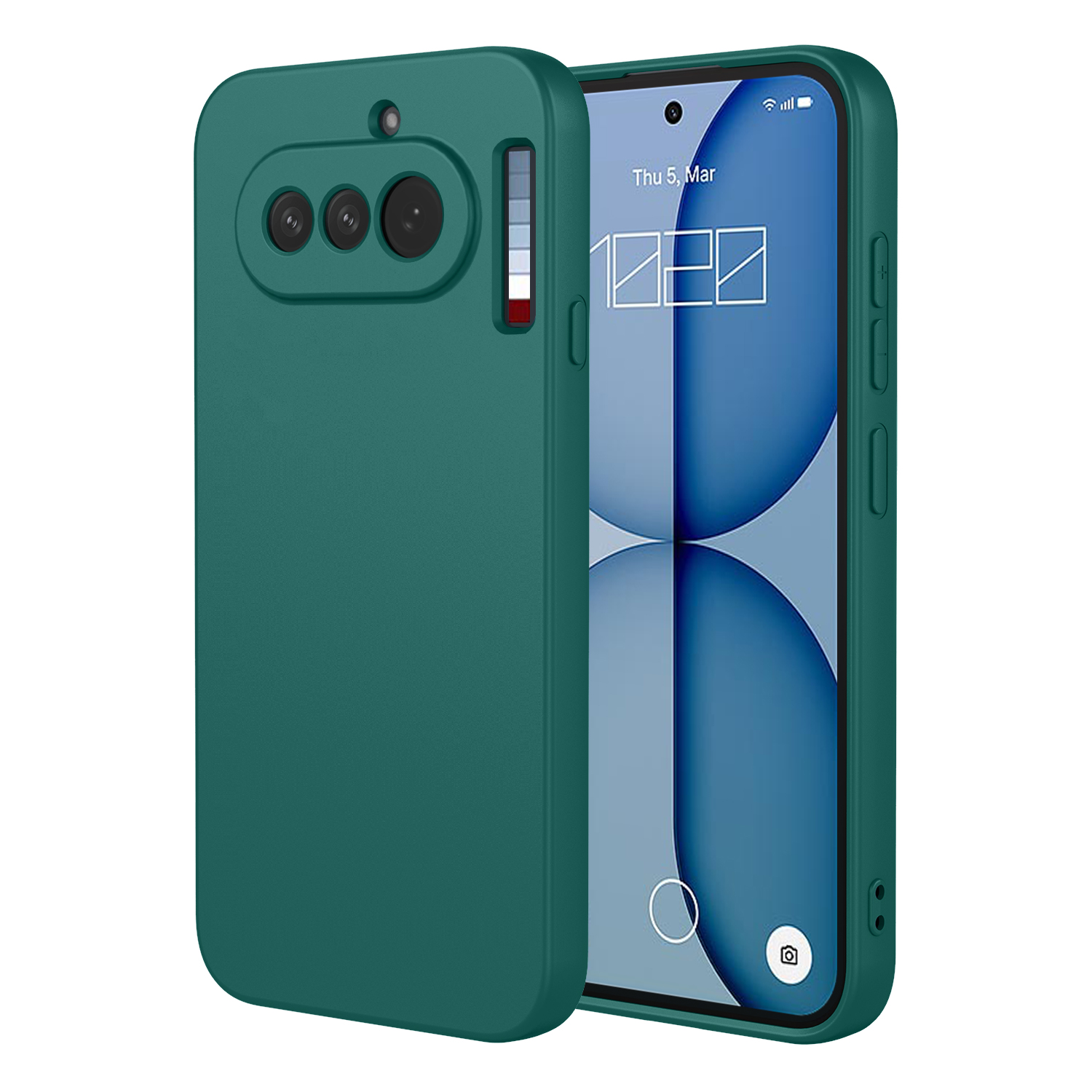Phone Case for Nothing Phone (4a) With Microfiber Lining Soft Micro Fiber TPU Soft Flex Silicone Case