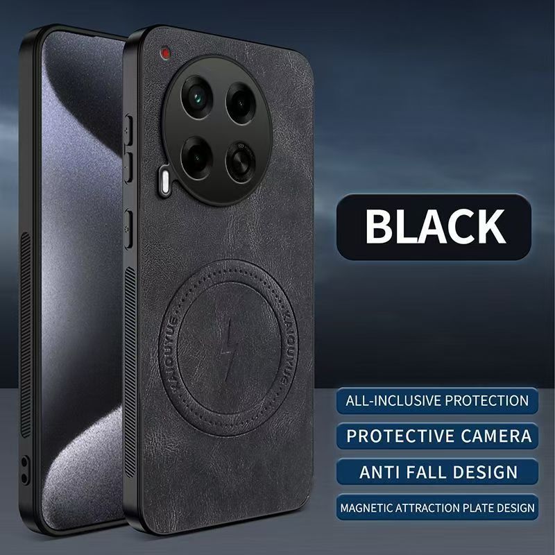 Luxury Business Phone Case for Tecno Camon 30 4G, Magnetic Leather All-inclusive Back Cover