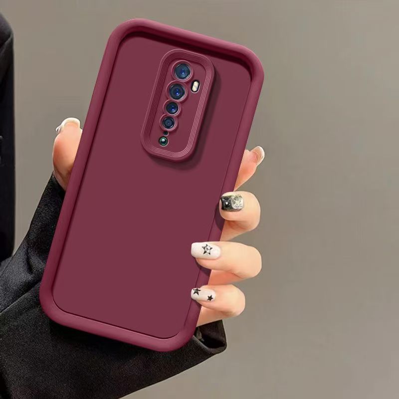 Silicone Phone Case for OPPO Reno 2Z 2F Fall Prevention Protective Case