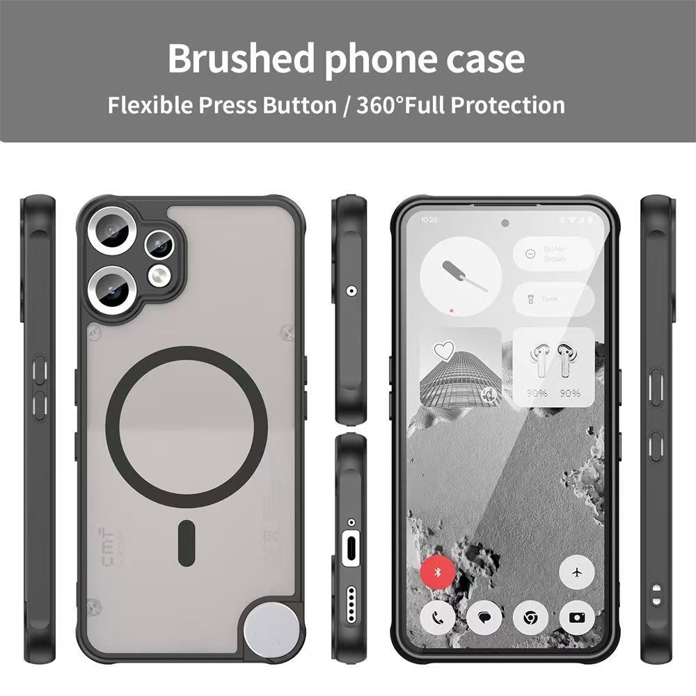 Phone Case for Nothing CMF Phone 2 Pro,Compatible with MagSafe,Anti-Fall Protective Cover