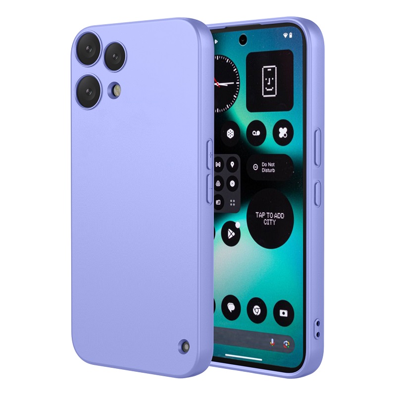 Phone Case for Nothing Phone (3a) Lite With Microfiber Lining Soft Micro Fiber TPU Soft Flex Silicone Case