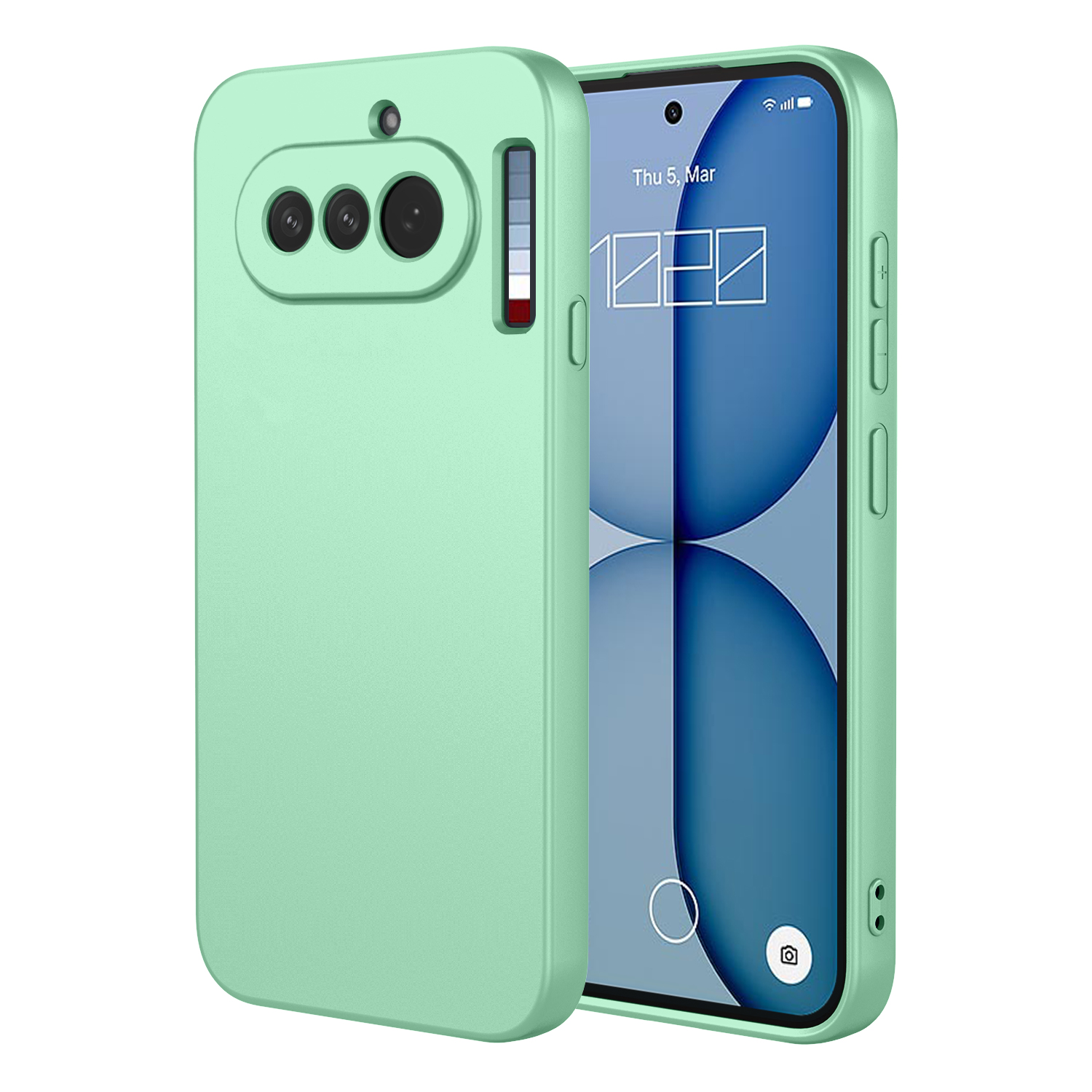 Phone Case for Nothing Phone (4a) With Microfiber Lining Soft Micro Fiber TPU Soft Flex Silicone Case