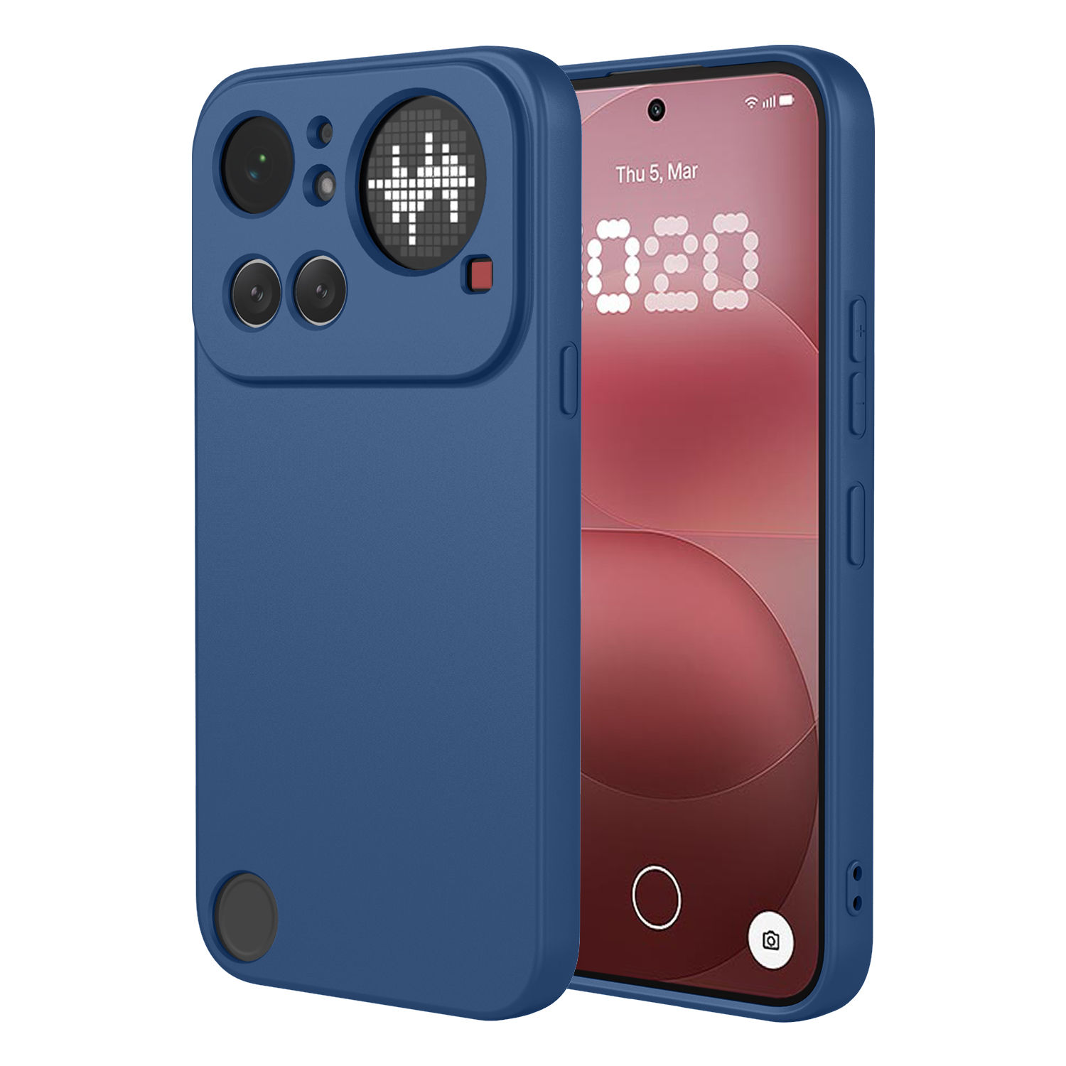Phone Case for Nothing Phone (4a) Pro With Microfiber Lining Soft Micro Fiber TPU Soft Flex Silicone Case