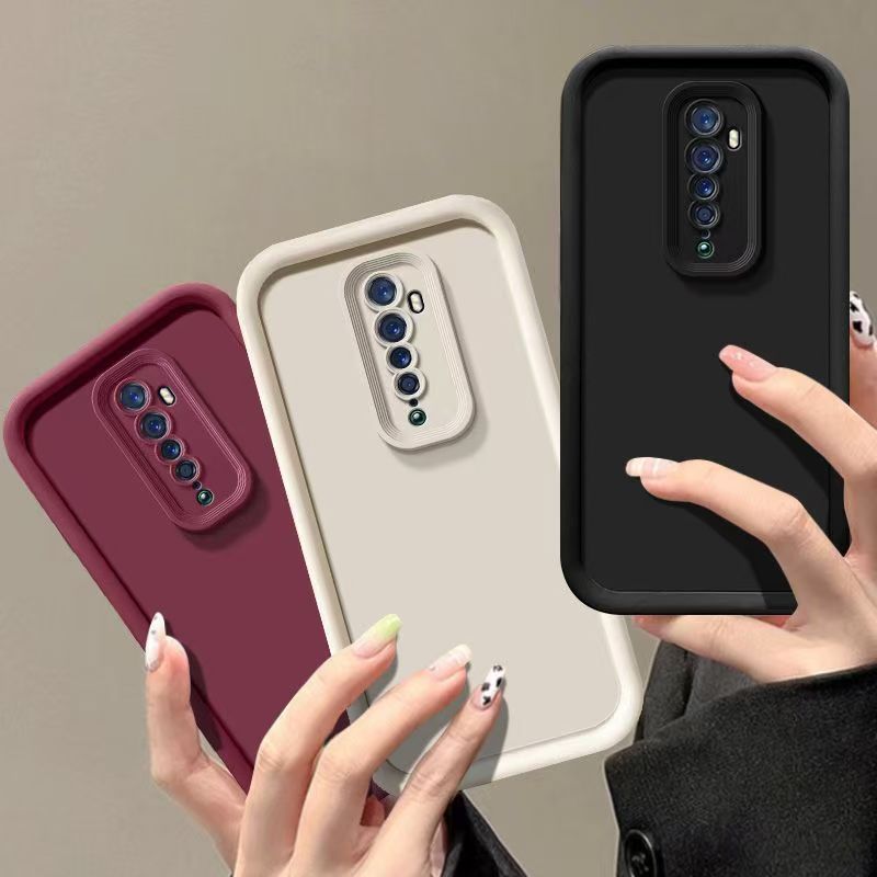 Silicone Phone Case for OPPO Reno 2Z 2F Fall Prevention Protective Case