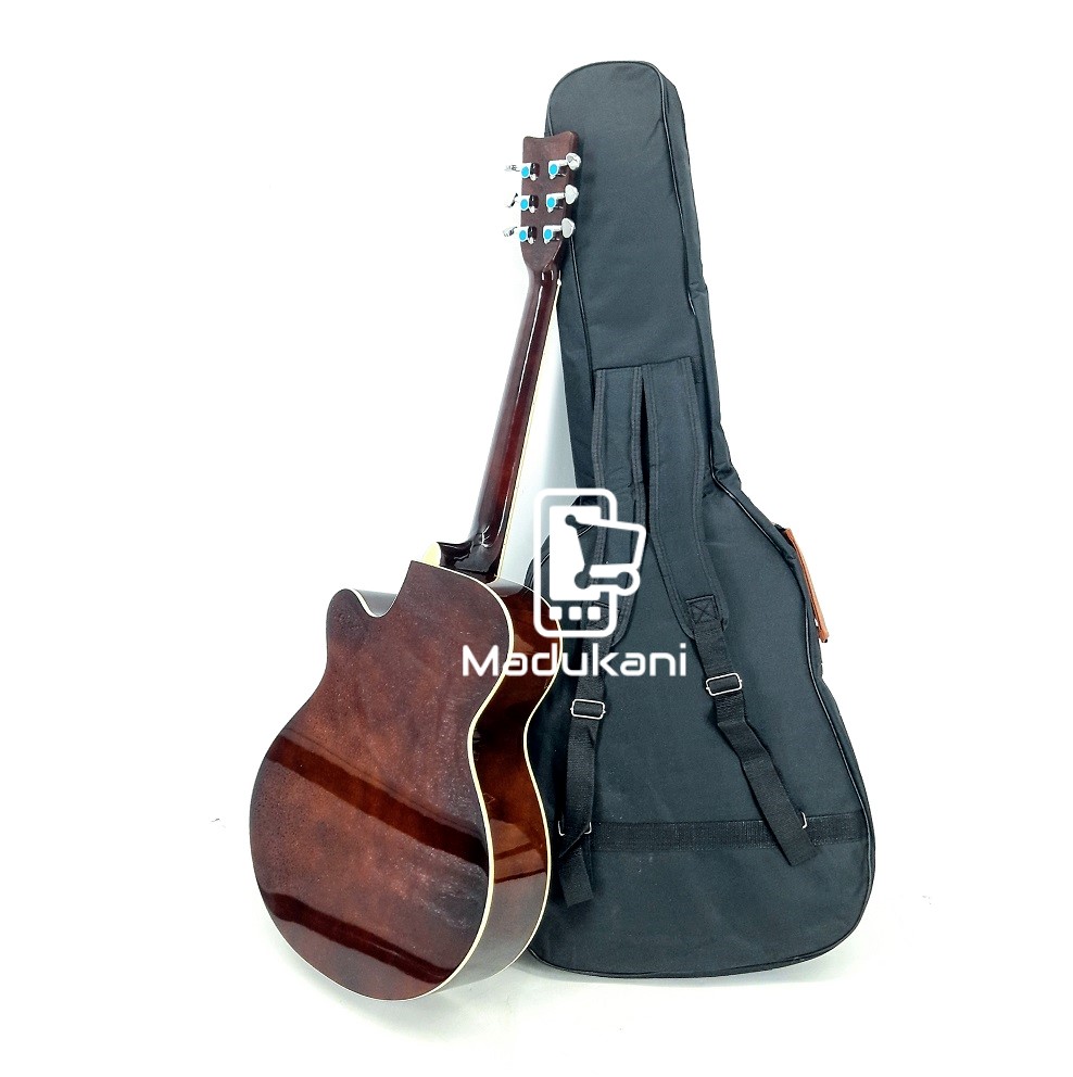 Generic 40 Inch Ibanez Acoustic Guitar with Padded Gig Bag