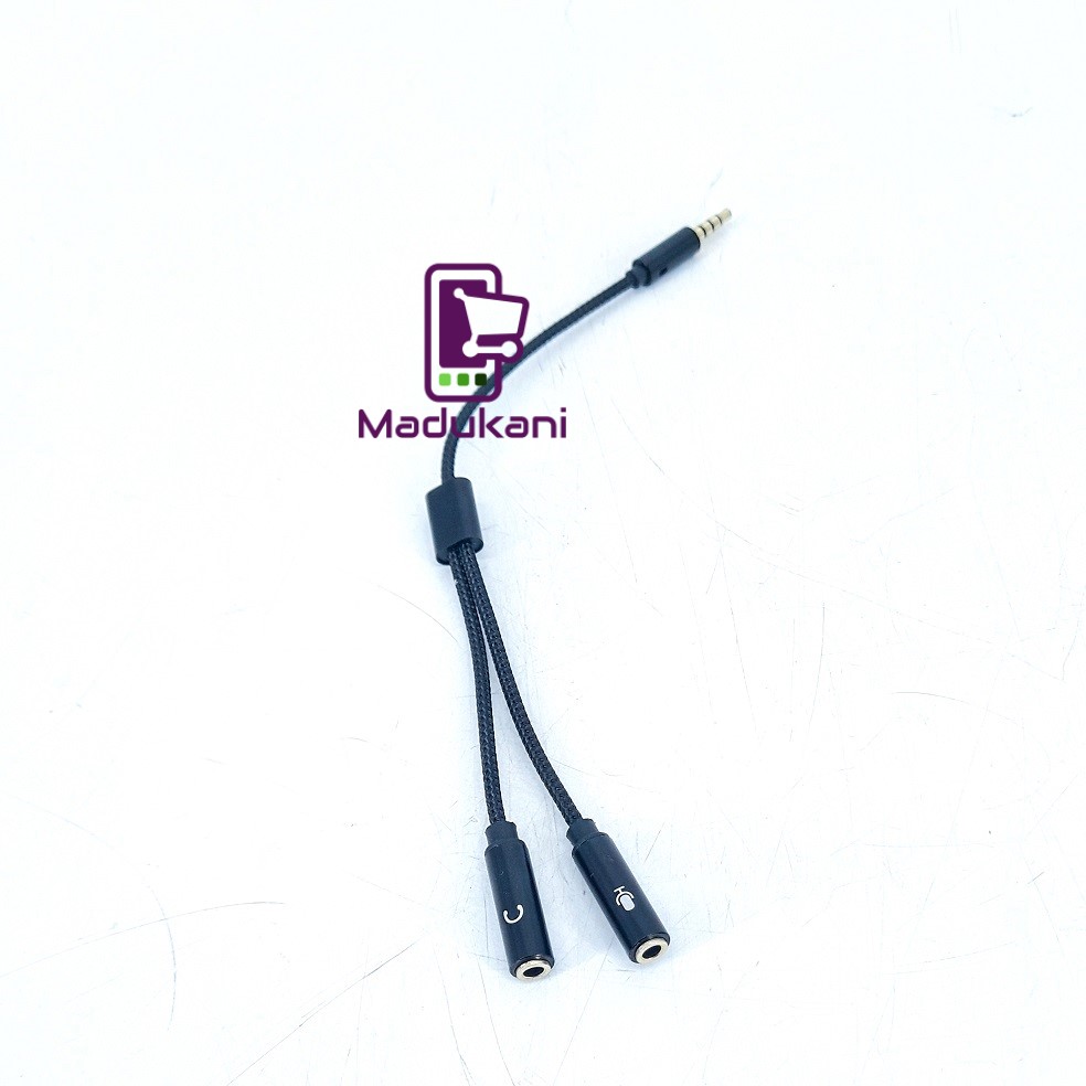 3.5mm TRRS Audio Splitter Adapter Cable