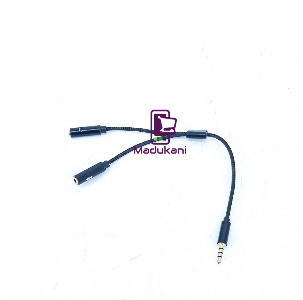 3.5mm TRRS Audio Splitter Adapter Cable