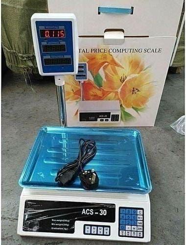 ⚡ FLASH OFFER ⚡ - A 1 pc Digital Weighing Scale - Up To 50Kgs WITH ARM  at affordable price and of very high quality