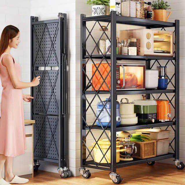 🛍️ Shop & Save 🛍️ - A 1 pc 5 tire foldable rack orgamiser at affordable price and of very high quality