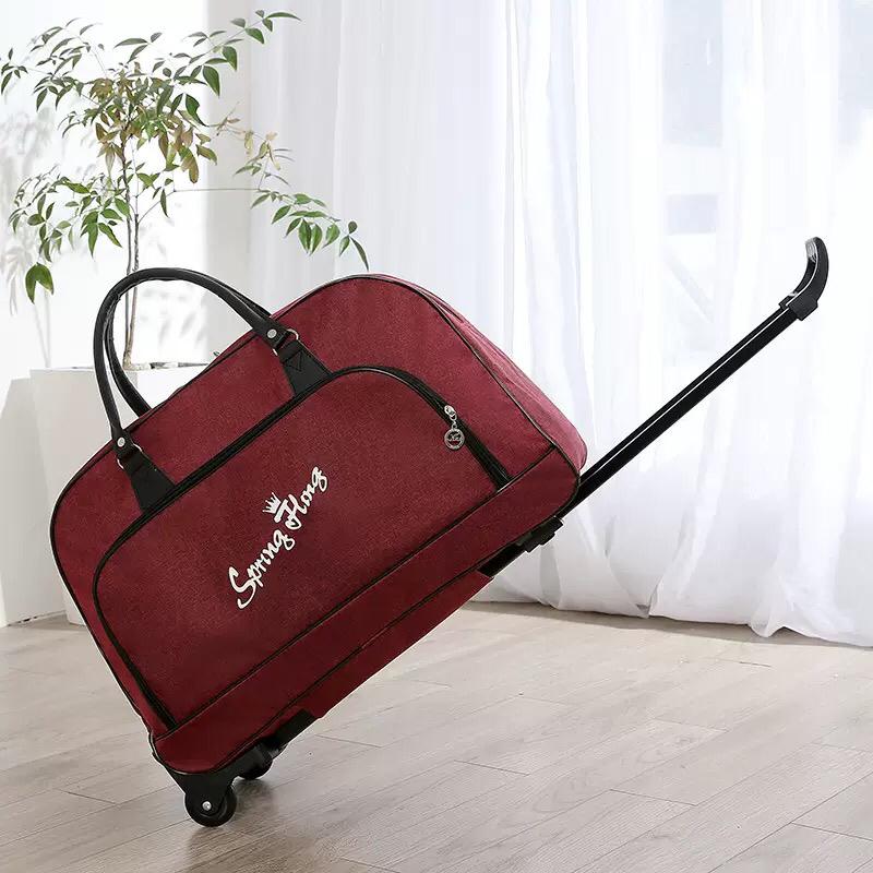 Travelling Bags Unisex Large Capacity Bag Luggage Women/ Men Travelling bag with Trolley hand ,water splash proof, durable and strong