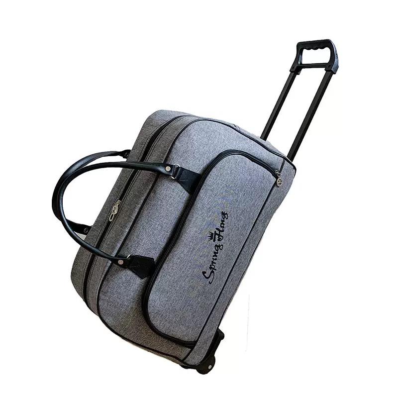 Travelling Bags Unisex Large Capacity Bag Luggage Women/ Men Travelling bag with Trolley hand ,water splash proof, durable and strong