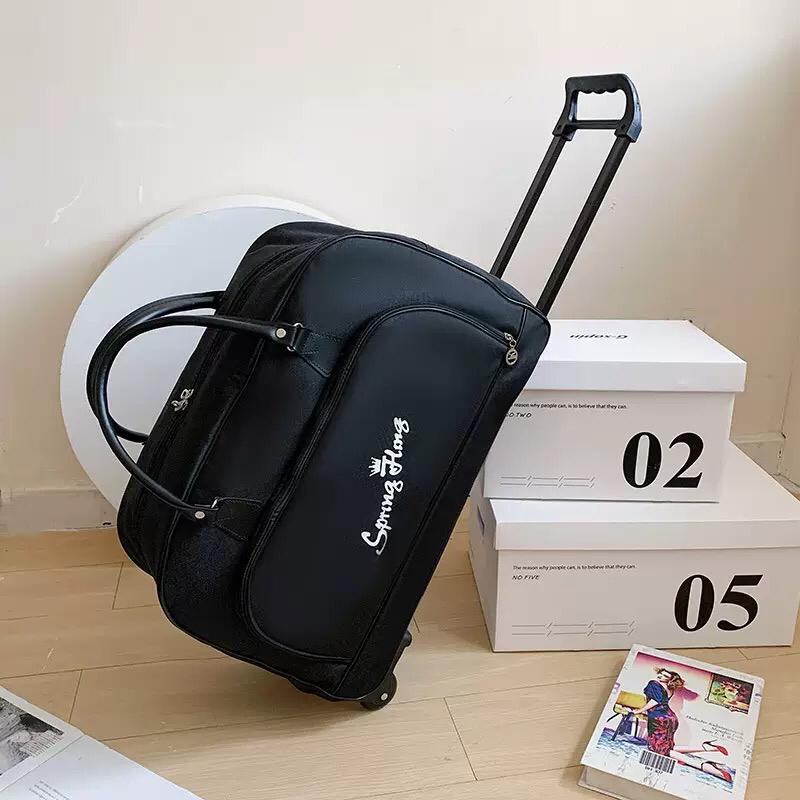 Travelling Bags Unisex Large Capacity Bag Luggage Women/ Men Travelling bag with Trolley hand ,water splash proof, durable and strong