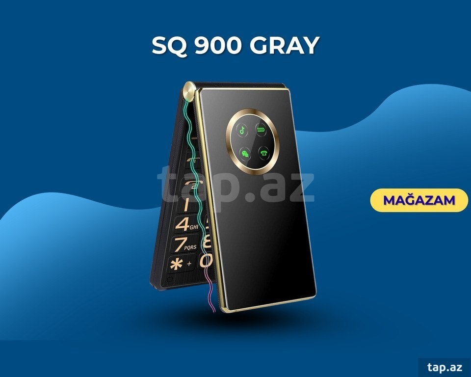 DISCOUNT DEALS!! SQ 900 FLIP PHONE: 2.8" QVGA Main Screen & 1.28" Round Display | 32MB RAM+32MB Storage | 2300mAh Battery | Dual SIM | Bluetooth | LED Torch | 0.3MP Camera |FM Radio | MP3/MP4 |Kabambe