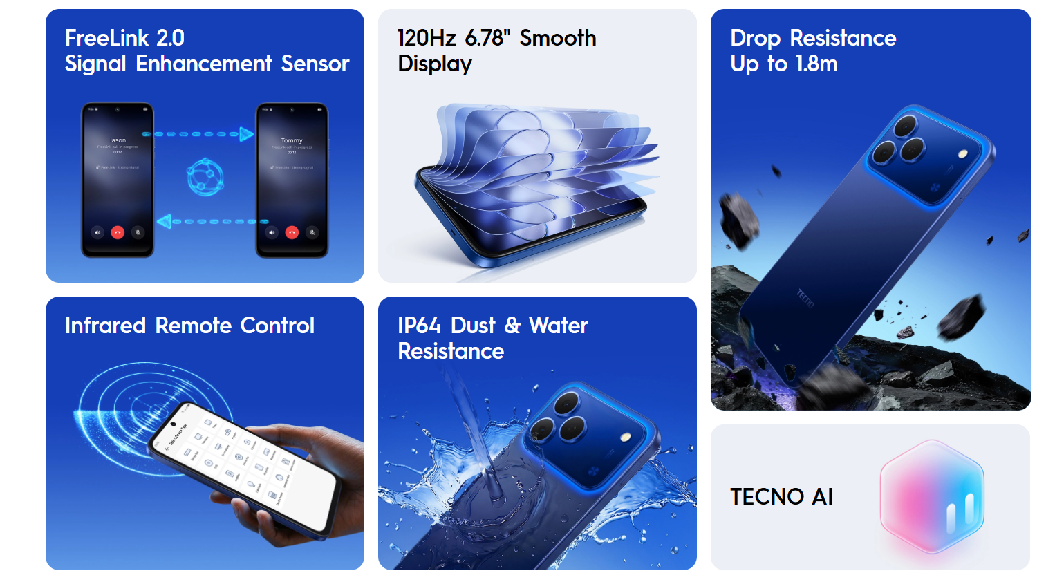 NEW ARRIVALS!! TECNO SPARK 50 4G:| 6.78″ IPS LCD Display | 4GB RAM+128GB ROM | 7000mAh Battery | Dual SIM | 50MP Rear & 8MP Selfie Camera | Android 16 | 18W Fast Charging | Smartphones