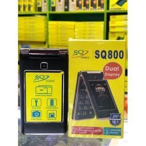 LIMITED OFFER!! SQ 800 FLIP PHONE: 2.8" QVGA Main Screen & 2.4" Outer Screen | 32MB RAM+32MB Storage | 2500mAh Battery | Dual SIM | Bluetooth | LED Torch | 0.3MP Camera | FM Radio | MP3/MP4 | Kabambe